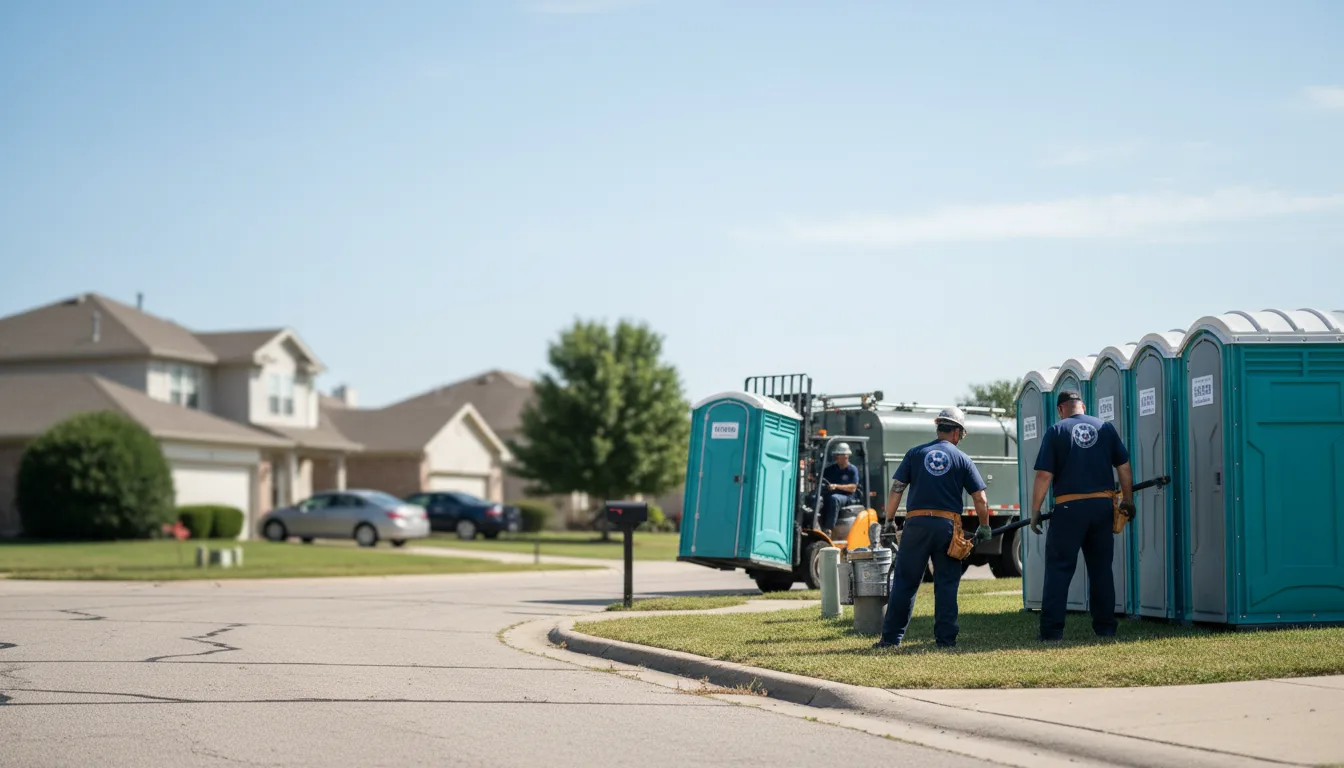 Porta Potty Rental in Mechanicstown, OH near me